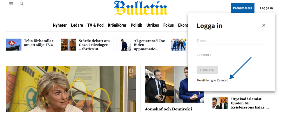 faq for restore password